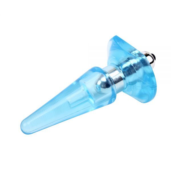 Анальний плаг NICOLE'S Vibra Plug, Blue