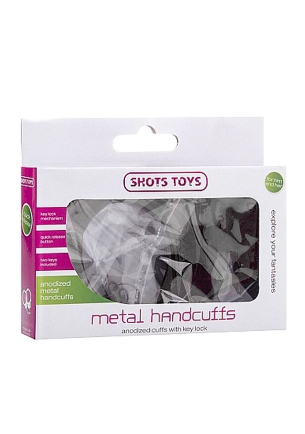 Наручники металлические Metal Handcuffs - Black
