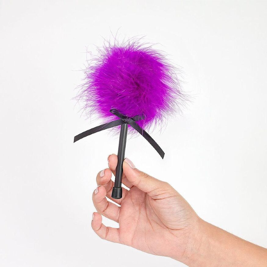 Перышко - Mini Purple Feather Tickler