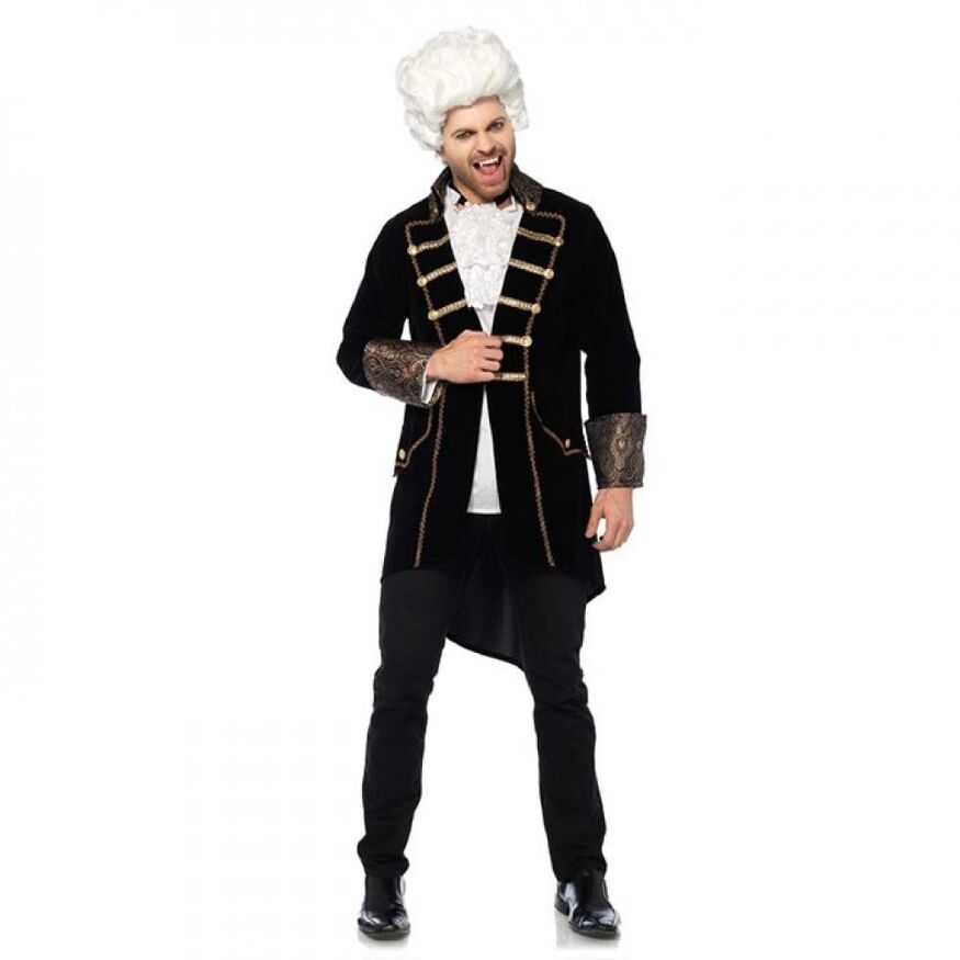 Мужской костюм Графа Дракулы Leg Avenue Deluxe, M/L, 4 предмета, черный
