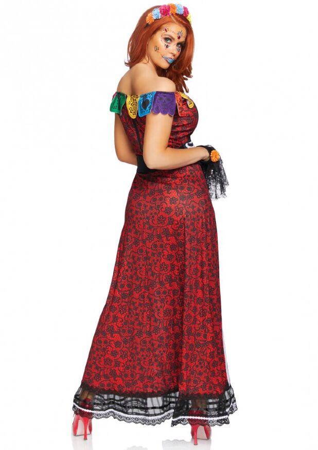 Костюм Делюкс Leg Avenue Deluxe Day of the Dead Beauty M/L