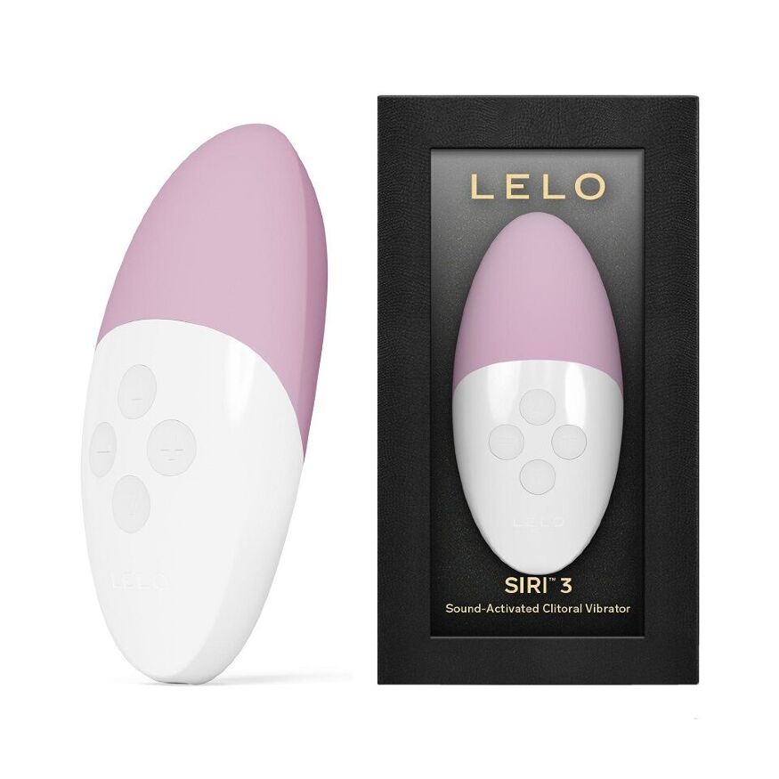 Музыкальный вибратор для клитора LELO SIRI 3 Soft Pink, вибрации в ритме звуков без смартфона