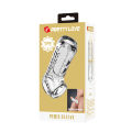 Стимулирующая насадка на пенис Pretty Love - Penis Sleeve Long Clear, BI-026267M