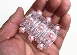 Насадка стимулирующая AR028-05 Light pink, ( 1 шт )