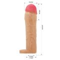 Подовжуюча насадка презерватив Pretty Love - Hani 2" Flash, BI-026255