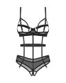 Боди Obsessive Euridia crotchless teddy XS/S