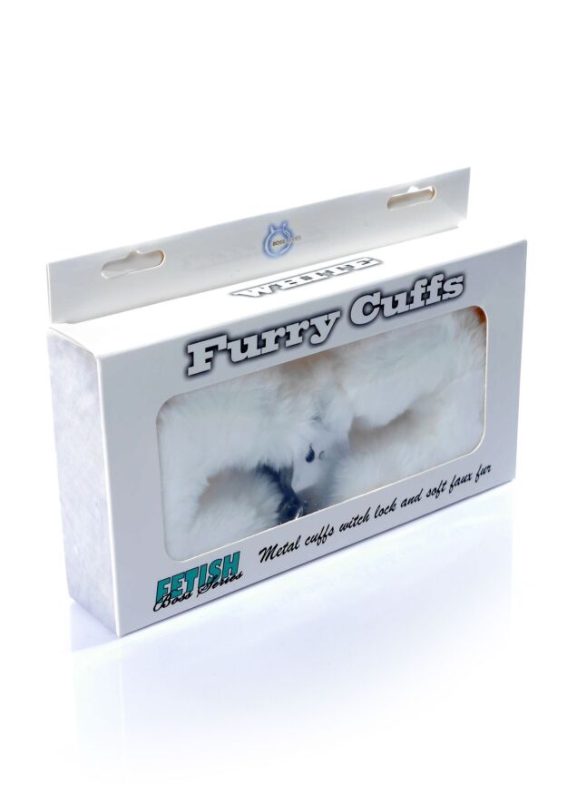 Наручники - Fetish Boss Series Furry Cuffs White