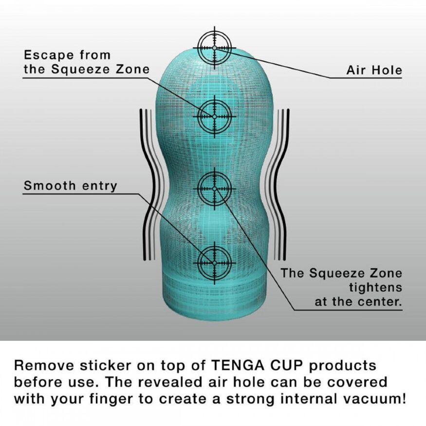 Мастурбатор Tenga ORIGINAL VACUUM CUP COOL