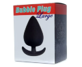 Анальный плаг Boss Series - Bubble Plug Large Black, BS6700059