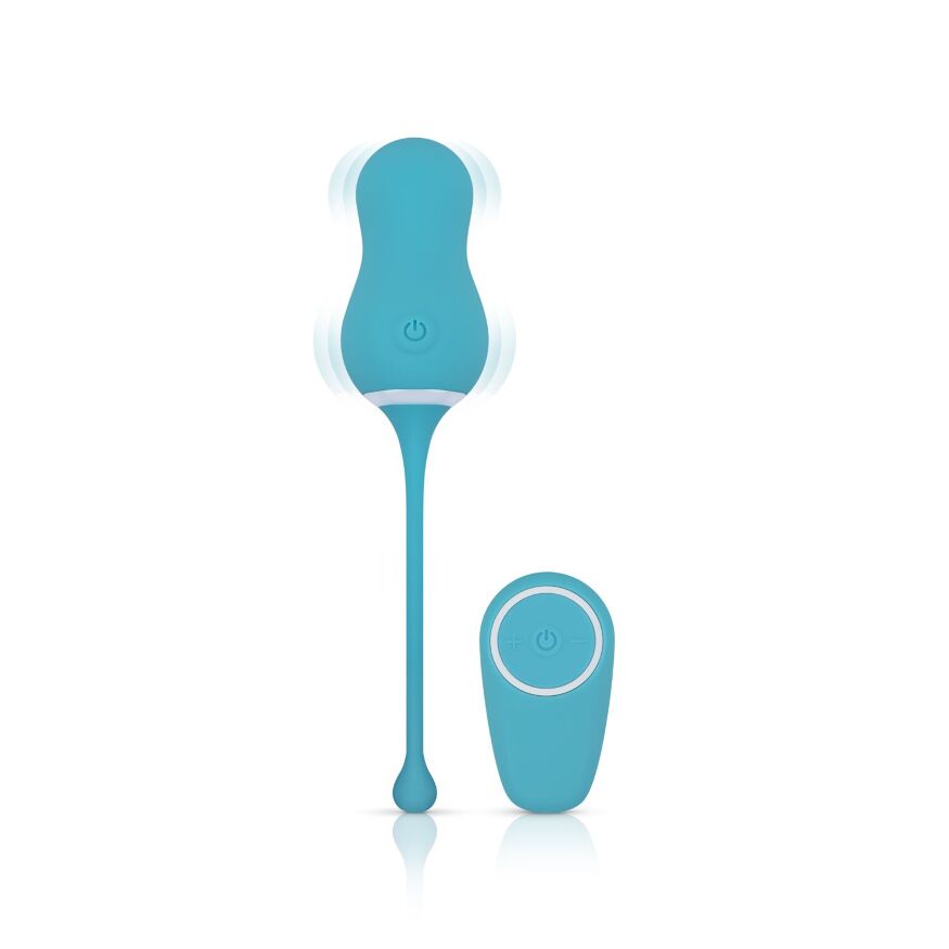 Виброяйцо Cala Azul – Elena Vibrating Egg With Remote Control, 10 режимов, пульт ДУ