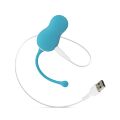 Виброяйцо Cala Azul – Elena Vibrating Egg With Remote Control, 10 режимов, пульт ДУ