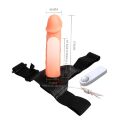 Страпон унисекс с вибрацией LyBaile Jessica Strap-On