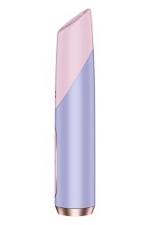 Миниатюрный вакуумный стимулятор клитора Satisfyer Bold Kiss розово-сиреневый