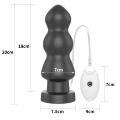 Анальний вібростимулятор значних розмірів - King-Sized Vibrating Anal Rigger 7.8"