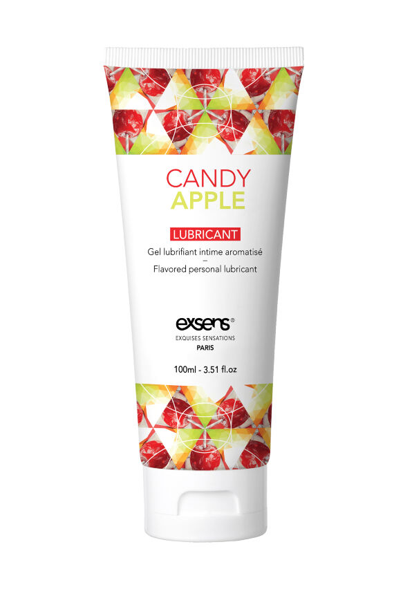Лубрикант на водной основе с ароматом яблока EXSENS LUBRICANT CANDY APPLE 100ML