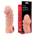 Насадка на член фактурная с фиксацией мошонки Kokos Cock Sleeve CS 008 S