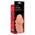 Насадка на член фактурная с фиксацией мошонки Kokos Cock Sleeve CS 008 S