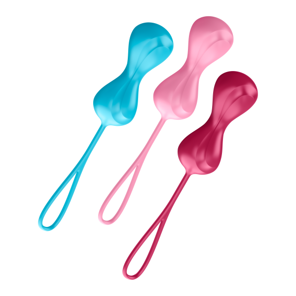 Набор вагинальных шариков SATISFYER BALLS C02 DOUBLE SET OF 3