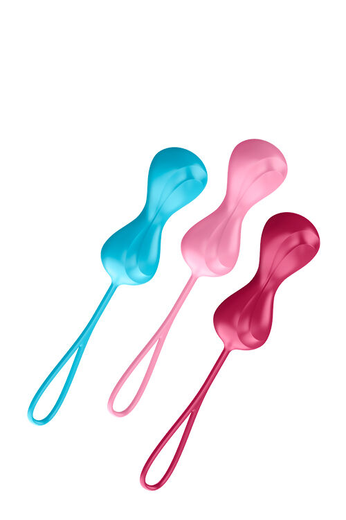 Набор вагинальных шариков SATISFYER BALLS C02 DOUBLE SET OF 3