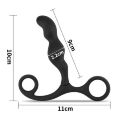 Масажер простати - Anal Indulgence Collection Ultimate Silicone P-Spot Teaser Black