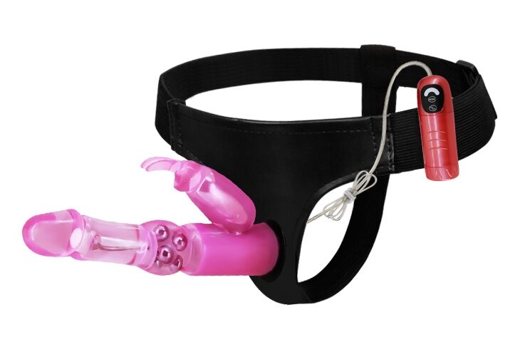 Страпон женский ULTRA Harness STRAP-ON - Vibration Rotation, BW-022038