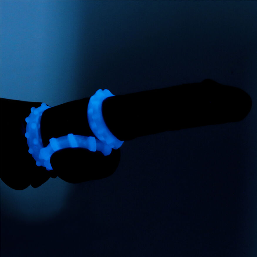 Набір класичних ерекційних кілець Lumino Play Penis Ring