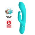 Вибромассажер для стимуляции точки G и клитора Pretty Love - Gcocco Light green, BW-500060-1