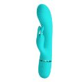 Вибромассажер для стимуляции точки G и клитора Pretty Love - Gcocco Light green, BW-500060-1