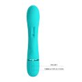 Вибромассажер для стимуляции точки G и клитора Pretty Love - Gcocco Light green, BW-500060-1