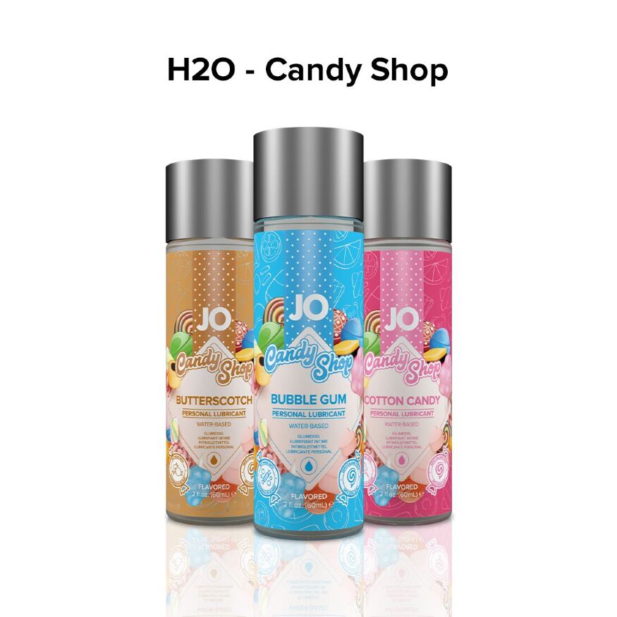 Лубрикант на водной основе JO H2O  -  Candy Shop  -  Butterscotch (60 мл) без сахара и парабенов