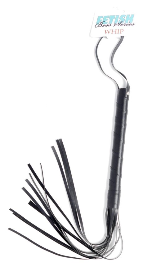 Флогер з колекції Fetish Boss Series - Whip Black (довжина 50 см), BS3300105