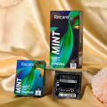 Презервативи Recare Ultra Thin Mint Condoms 12 шт, ультратонкі, аромат: м'ята
