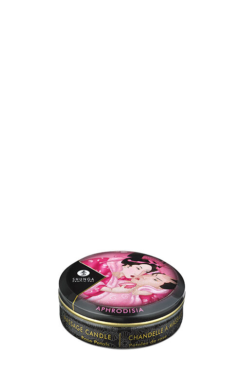 Массажная свеча MASSAGE CANDLE ROSE PETALS 30ML