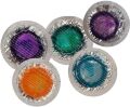 Набор латексных презервативов One Color Sensation с силиконовой смазкой зелёного цвета(цена за 5 шт)