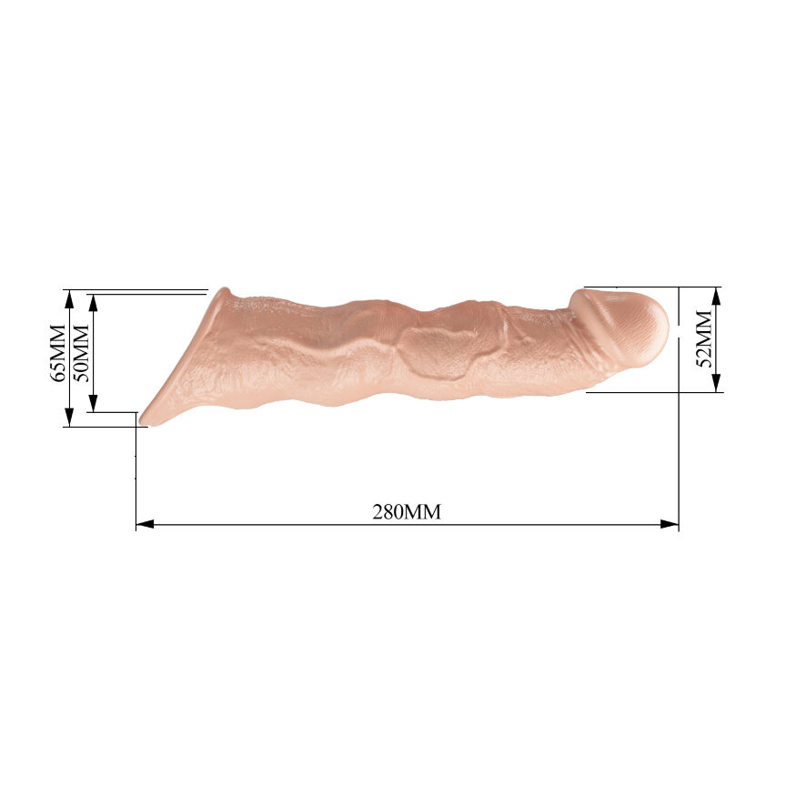 Удлиняющая насадка Pretty Love - Extension Penis Sleeve with Modular Length Blocks, BI-026280