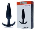 Анальный плаг Boss Series - T Plug Smooth Black, BS6700065