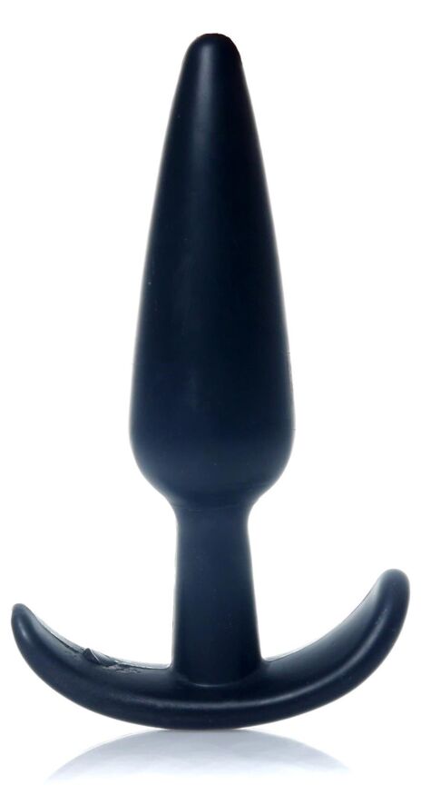 Анальный плаг Boss Series - T Plug Smooth Black, BS6700065