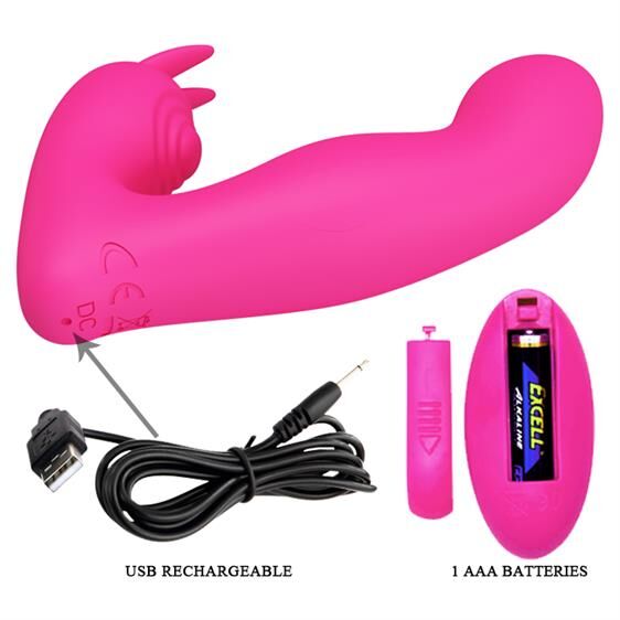 Розкішний вібратор в красивому ергономічному дизайні Pretty Love Josephine G-Spot Massager Pink