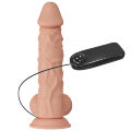 Реалистичный вибратор с подвижной кожей - Beautiful Encounter Buraq Vibrator Flesh
