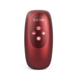 Мастурбатор із вібрацією та пульсацією Manwan SUB.ONE Velvet Red