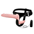 Двойной страпон с вибрацией - Ultra Vibrating Doble-Heads Strap On