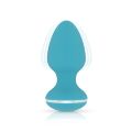Анальна вібропробка Cala Azul  -  Blanca Vibrating anal plug, 10 режимів