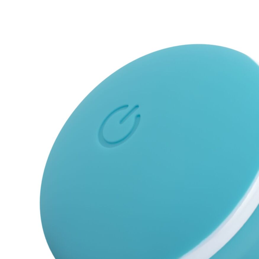 Анальна вібропробка Cala Azul  -  Blanca Vibrating anal plug, 10 режимів