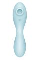 Вакуумный смарт-стимулятор с вибрацией Satisfyer Curvy Trinity 5 (Blue) (мятая упаковка!!!)