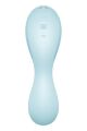Вакуумный смарт-стимулятор с вибрацией Satisfyer Curvy Trinity 5 (Blue) (мятая упаковка!!!)