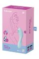 Вакуумный смарт-стимулятор с вибрацией Satisfyer Curvy Trinity 5 (Blue) (мятая упаковка!!!)