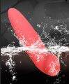 Минивибратор SEXUAL LOVE  для стимлуяции клитора со скошенной коралловый головкой