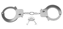 Елегантні наручники для фіксації FFS Metal Handcuffs Silver