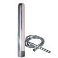 Анальный душ со шлангом Joy Division Aluminium Intimate Douche, стальной