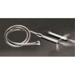 Анальний душ зі шлангом Joy Division Aluminium Intimate Douche, сталевий